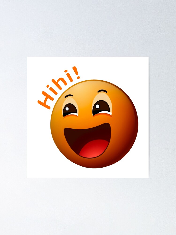 Póster «hola emoji» de MichellesMedArt | Redbubble