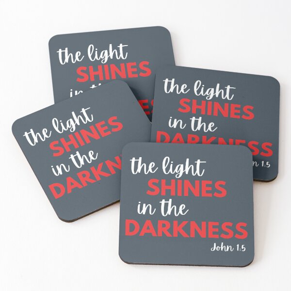 Item preview, John 1:5 Bible verse designed and sold by Rsagur12.