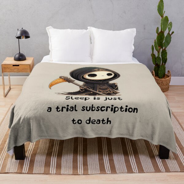 Item preview, Sleep is just a trial subscription to death designed and sold by Glenn Slingsby.