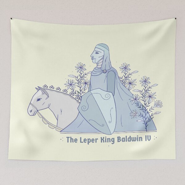 Item preview, Baldwin IV, The Leper King and a Brave Knight designed and sold by ce-horvath.