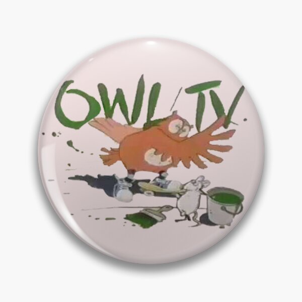 Item preview, Owl / TV - Kids 1980's designed and sold by Russell Designs.