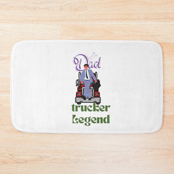 Item preview, Husband Dad Trucker Legend - Family/couple designed and sold by zeddy-store.