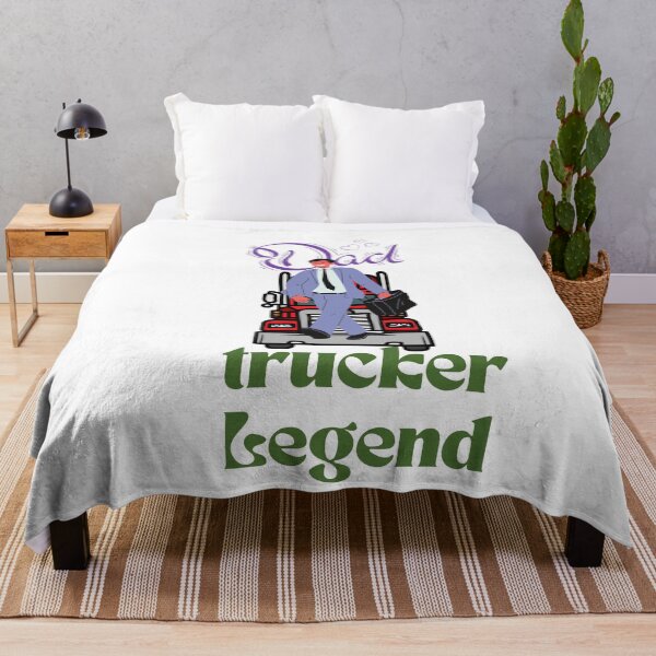 Item preview, Husband Dad Trucker Legend - Family/couple designed and sold by zeddy-store.