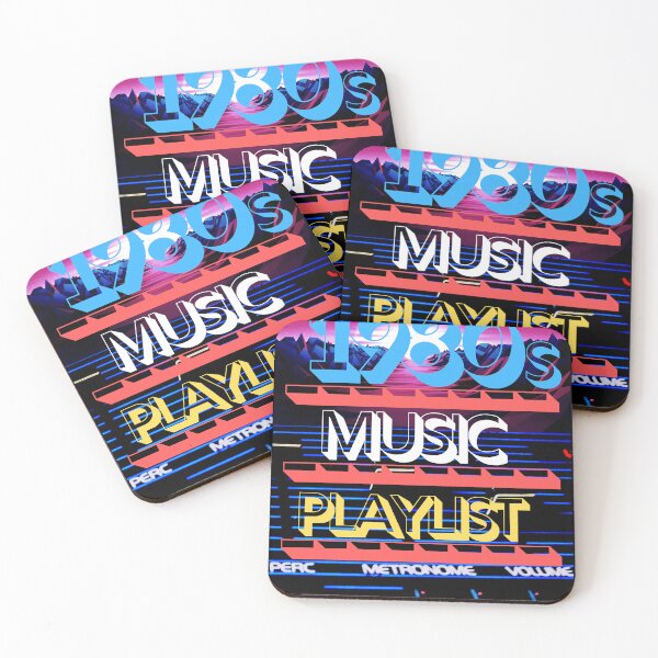 Item preview, 1980s MUSIC PLAYLIST 2 (neon) designed and sold by builditdefendit.