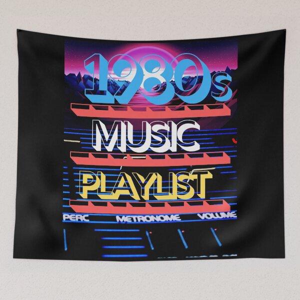 Item preview, 1980s MUSIC PLAYLIST 2 (neon) designed and sold by builditdefendit.