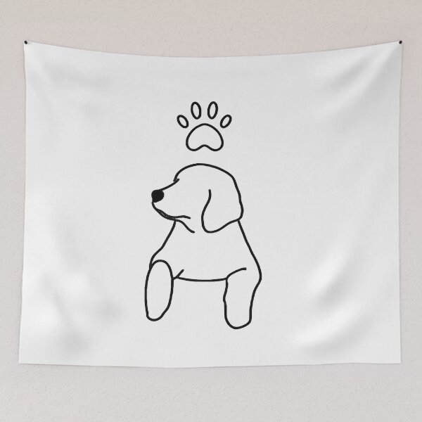 Item preview, the dog's footprint designed and sold by Hugo Salazar.