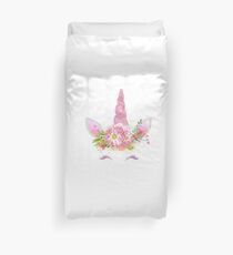 Personalized Unicorn Shirt | Unicorn Shirt | Unicorn Mug | Ella Loves Uncorns | Girls Personalized Shirt | CONTACT ME TO PERSONALIZE Duvet Cover