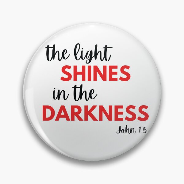 Item preview, John 1:5 Bible verse designed and sold by Rsagur12.
