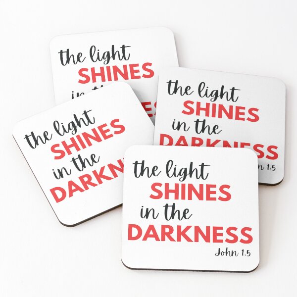 Item preview, John 1:5 Bible verse designed and sold by Rsagur12.