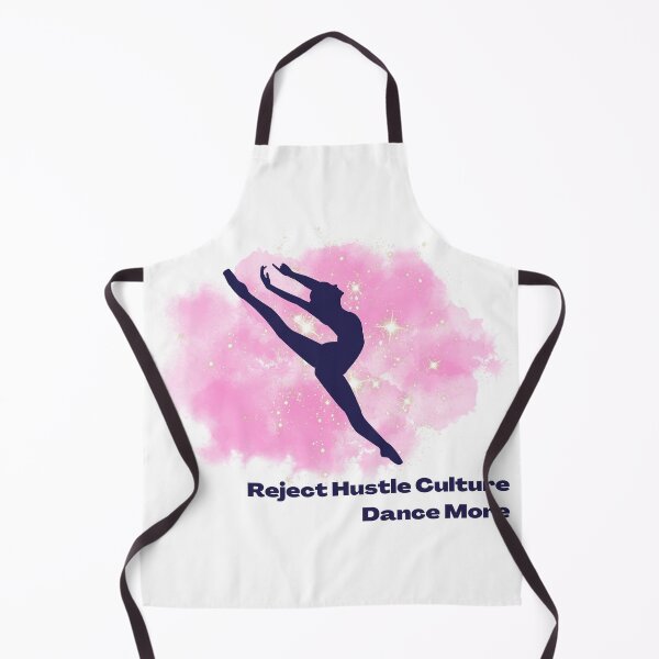 Item preview, Reject Hustle Culture - Dance More (Pink/Female Silhouette) designed and sold by T-WoodCreations.