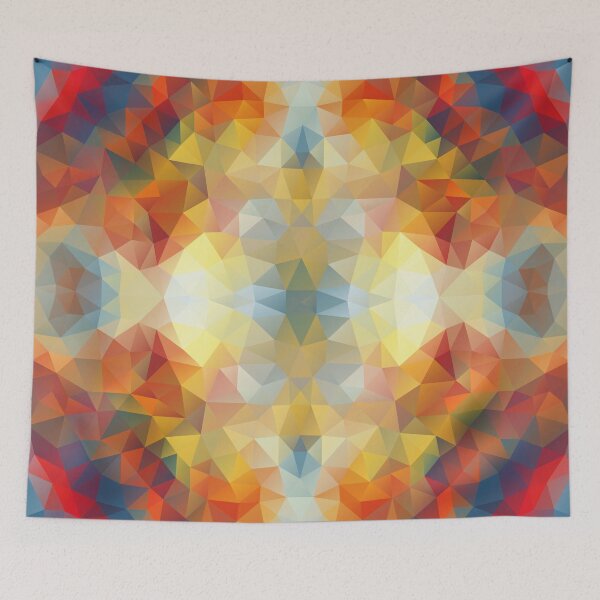 Item preview, Many colored triangles design designed and sold by nessikk.