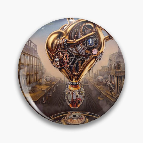 Item preview, Steampunk mechanical heart designed and sold by Dendros-Studio.