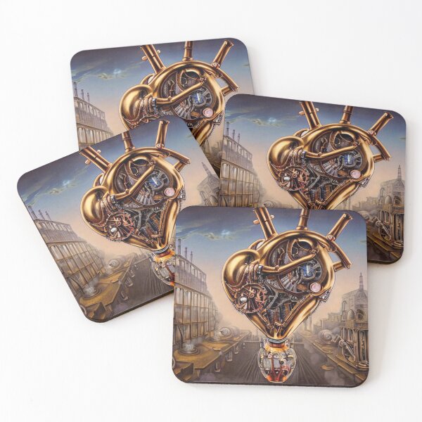 Item preview, Steampunk mechanical heart designed and sold by Dendros-Studio.