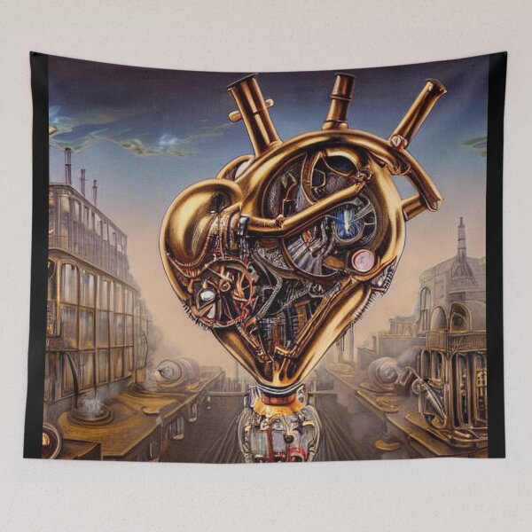Item preview, Steampunk mechanical heart designed and sold by Dendros-Studio.