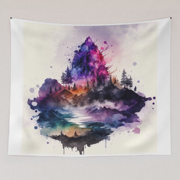 Item preview, Relaxing Watercolor #172 designed and sold by Avocado Design Studio.