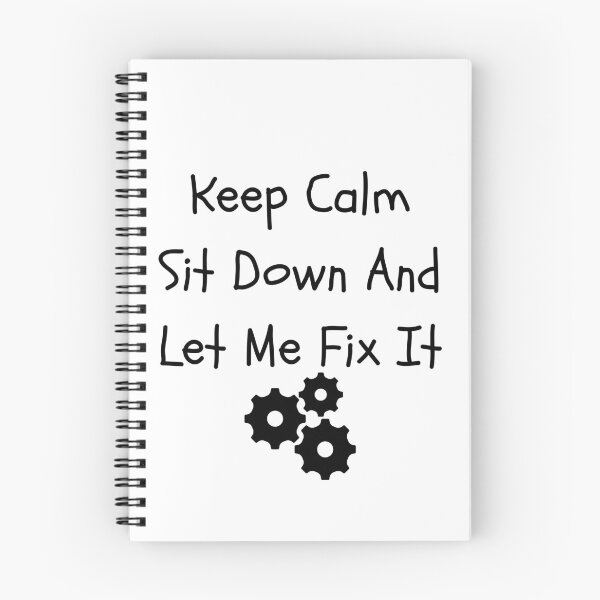 Item preview, Keep Calm Sit Down And Let Me Fix It designed and sold by erion-store.