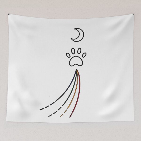 Item preview, The dog's track to the moon designed and sold by Hugo Salazar.