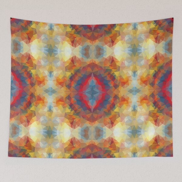 Item preview, Many colored triangles design designed and sold by nessikk.