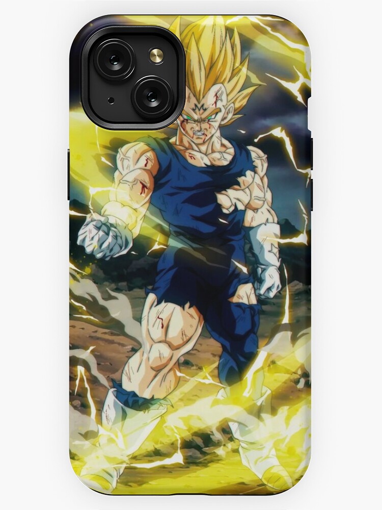 majin vegeta ssj2 iPhone Case by GaleriaDeArte