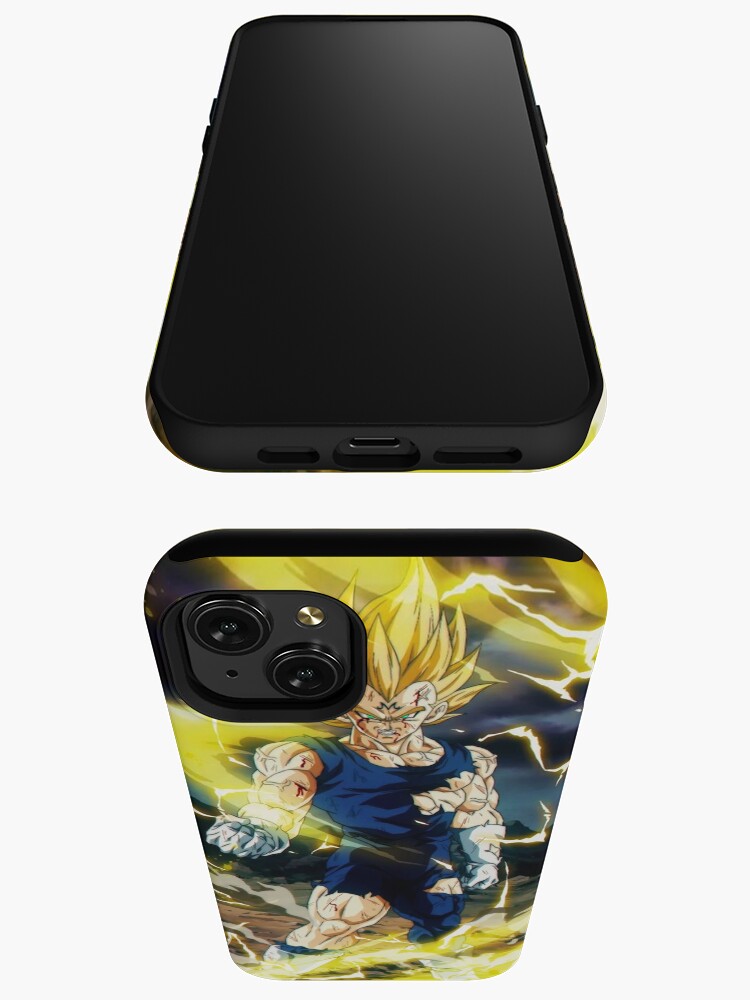 majin vegeta ssj2 iPhone Case by GaleriaDeArte