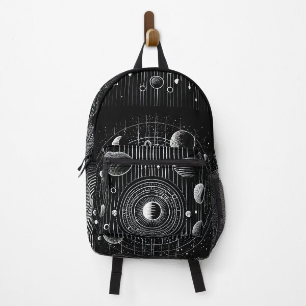 Item preview, Diagrammatic Drawing of Imaginary Universe, Black and White designed and sold by factory88.