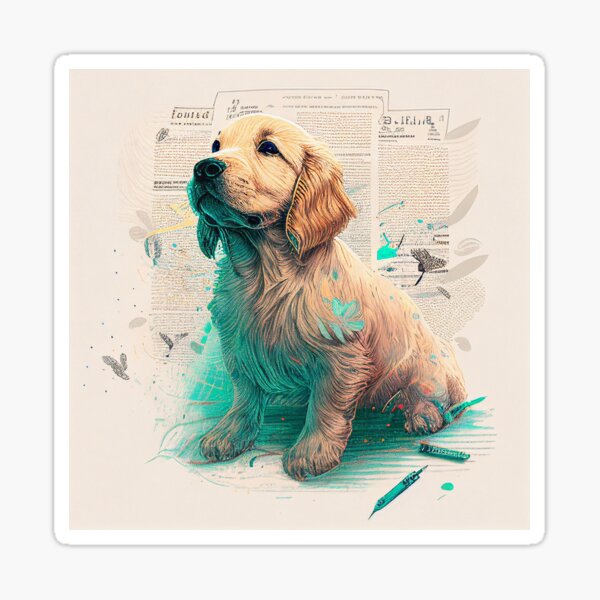 Item preview, Golden Retriever Paradise designed and sold by GoldenCuteness.