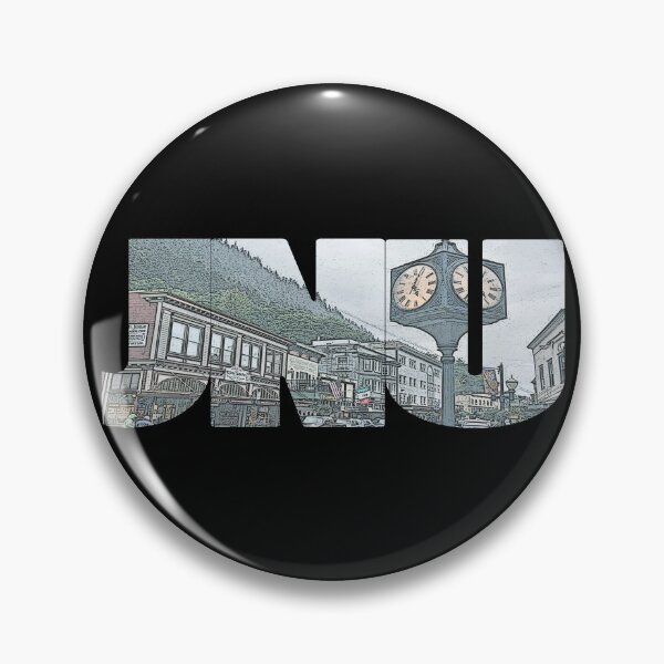 Item preview, Juneau, Alaska JNU Downtown Cityscape designed and sold by CrabbyLobster.