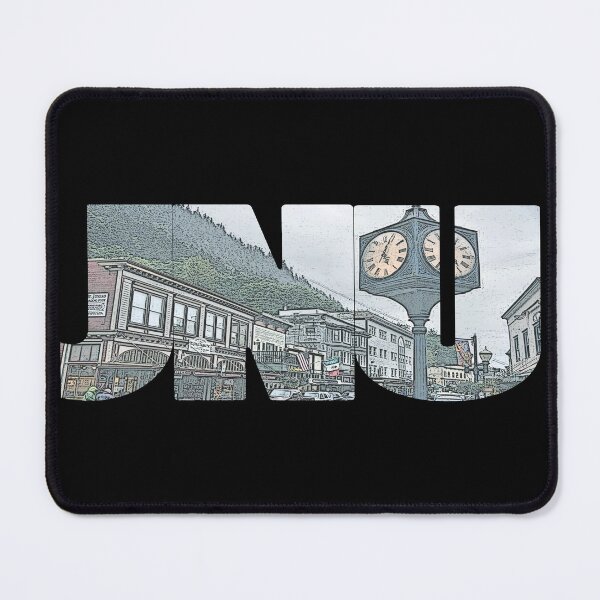 Item preview, Juneau, Alaska JNU Paisaje urbano céntrico designed and sold by CrabbyLobster.
