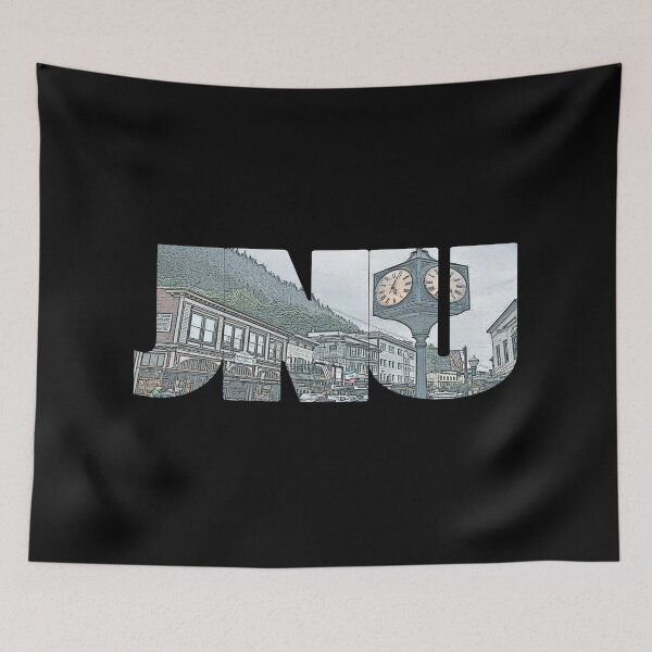 Item preview, Juneau, Alaska JNU Downtown Cityscape designed and sold by CrabbyLobster.