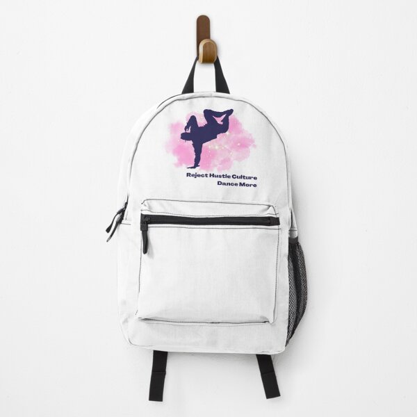 Item preview, Reject Hustle Culture - Dance More (Pink/Male Silhouette) designed and sold by T-WoodCreations.