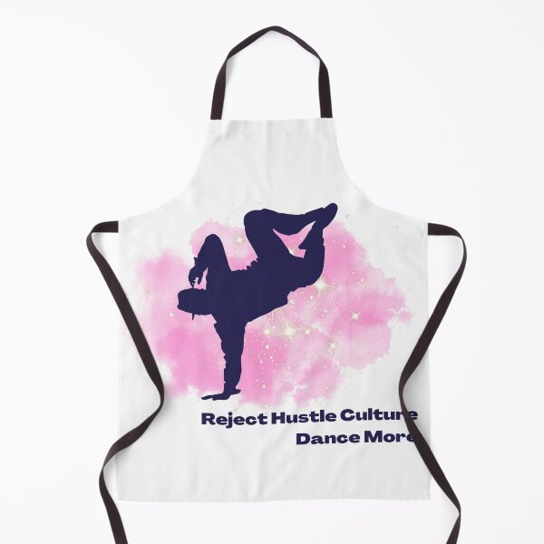 Item preview, Reject Hustle Culture - Dance More (Pink/Male Silhouette) designed and sold by T-WoodCreations.
