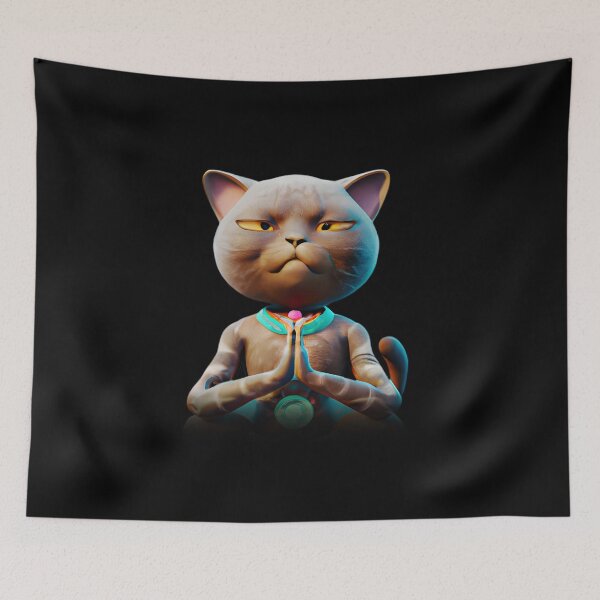Item preview, Flexible Feline: Yoga Cat Design designed and sold by test26.