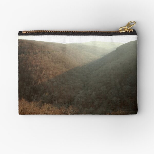Evening in the Boston Mountains Zipper Pouch