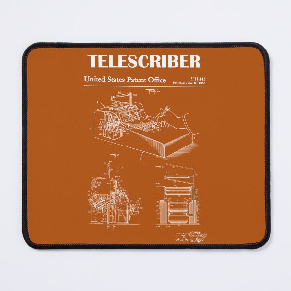 Artikelvorschau, 1955 Telescriber Patent Drawing-Telescribe Blueprint-Vintage Military System Lover Gift Idea entworfen und verkauft von ismdesigner.