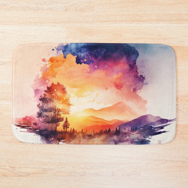 Item preview, Relaxing Watercolor #175 designed and sold by Avocado Design Studio.