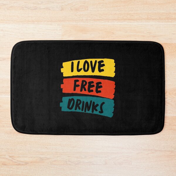 Item preview, I Love Free Drinks , Aesthetic Baby Crop Top , 2000s Inspired Tee, Y2K Slogan Graphic T-Shirt , Birthday Gift For Her designed and sold by dirlkhiat.