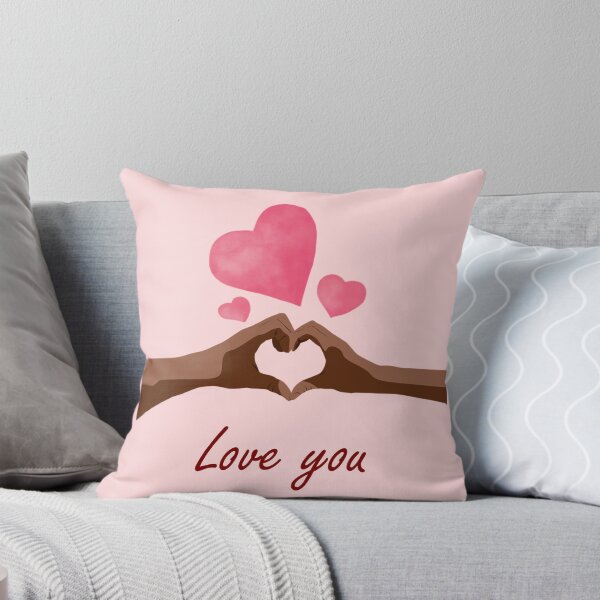 Item preview, Valentine's Day Postcard Hand Black African American People Heart sign designed and sold by OFreiART.