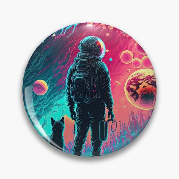 Item preview, Even On Other Planets, Astronauts Cannot Escape Cats designed and sold by JoeBurgett.