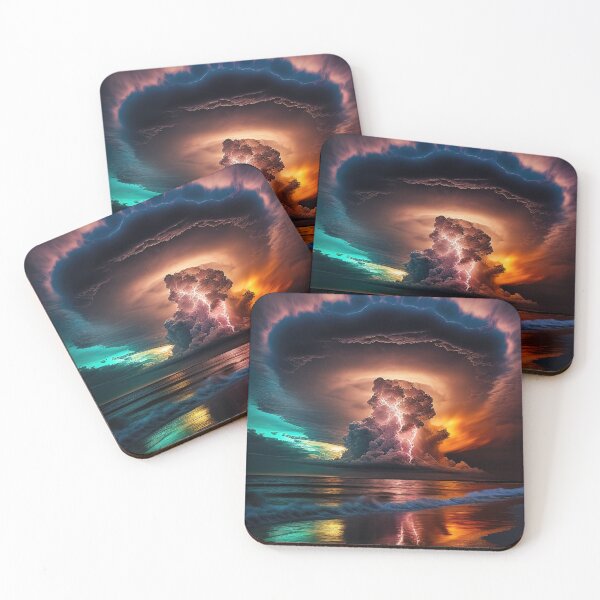 Item preview, Insane weather phenomenon: Colorful Sky designed and sold by RK - Shop.