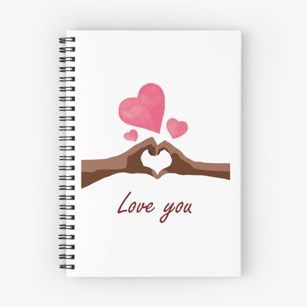 Item preview, Valentine's Day Postcard Hand Black African American Heart sign designed and sold by OFreiART.