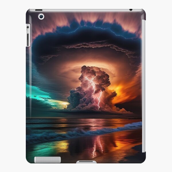 Insane weather phenomenon: Colorful Lightning Sky iPad Case & Skin for  Sale by Remco Kouw