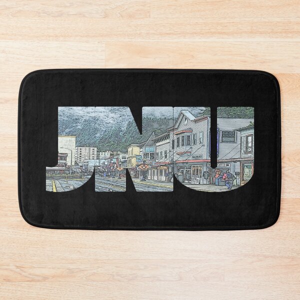 Aperçu de l'œuvre Juneau, Alaska JNU Paysage urbain du matin créée et vendue par CrabbyLobster.