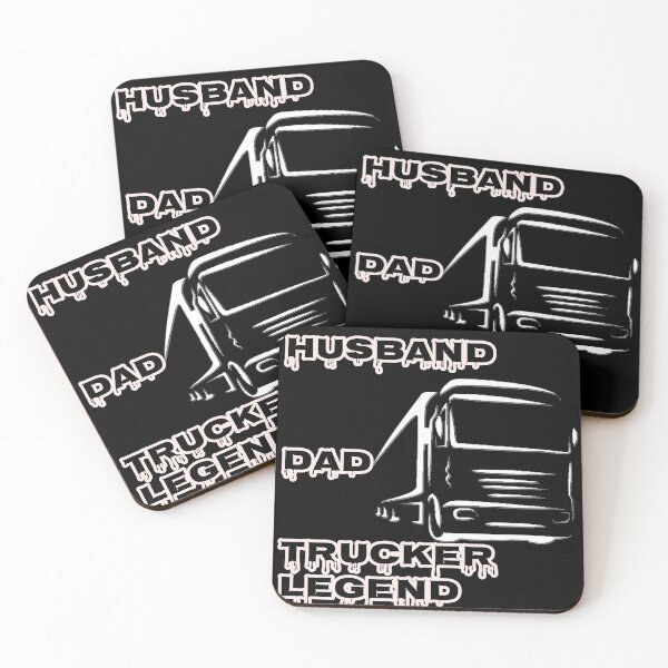 Item preview, husband dad trucker legend designed and sold by egyptiano.