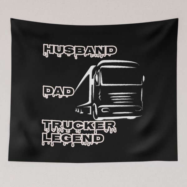 Item preview, husband dad trucker legend designed and sold by egyptiano.
