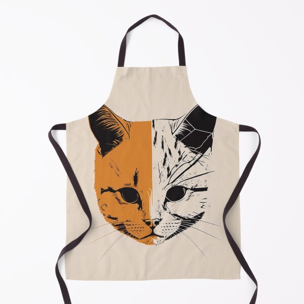 Item preview, Cat Face Lines Dual Colors designed and sold by DreadX3.