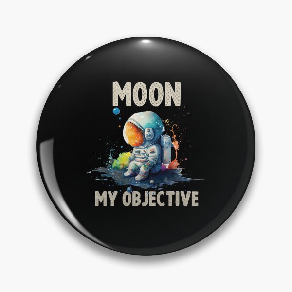 Item preview, moon my objective, astronaut man designed and sold by sami david ⭐⭐⭐⭐⭐.