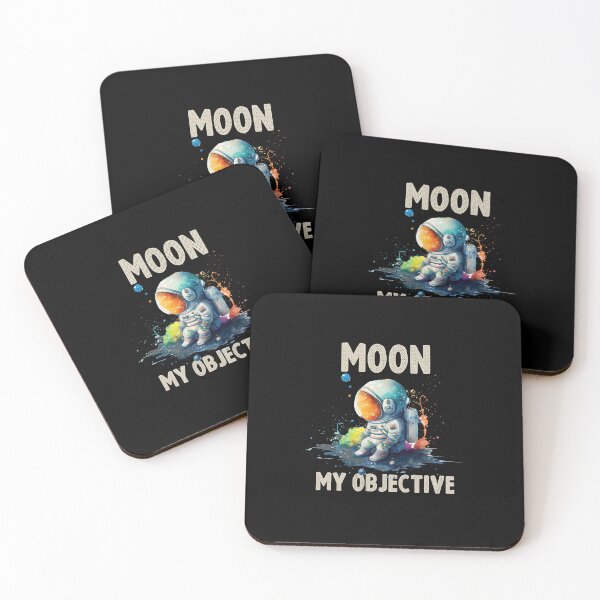 Item preview, moon my objective, astronaut man designed and sold by sami david ⭐⭐⭐⭐⭐.
