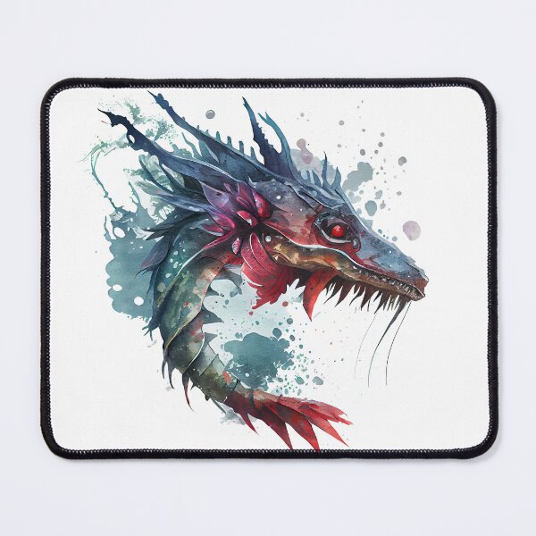 Item preview, Fantasy Underwater - Dragon Fish designed and sold by AdaRecordShop.