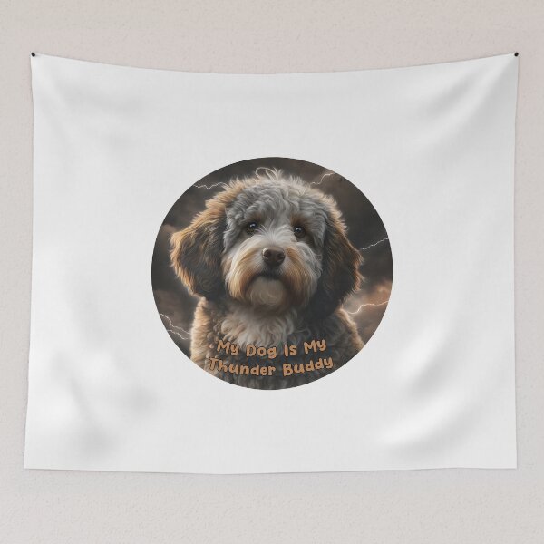 Item preview, My Dog Is My Thunder Buddy designed and sold by youngle.