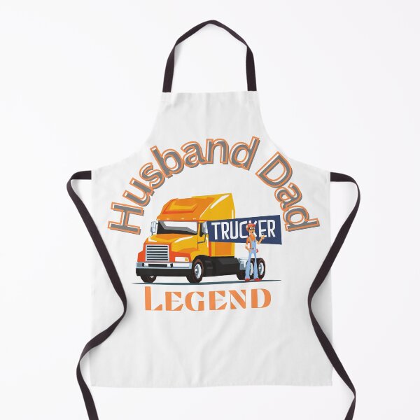 Item preview, Husband Dad Trucker Legend - Family/couple designed and sold by zeddy-store.